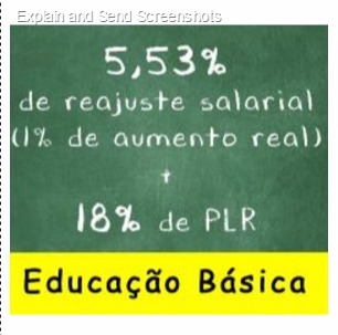 REAJUSTE SALARIAL 2017 EDUCAÇÃO BÁSICA